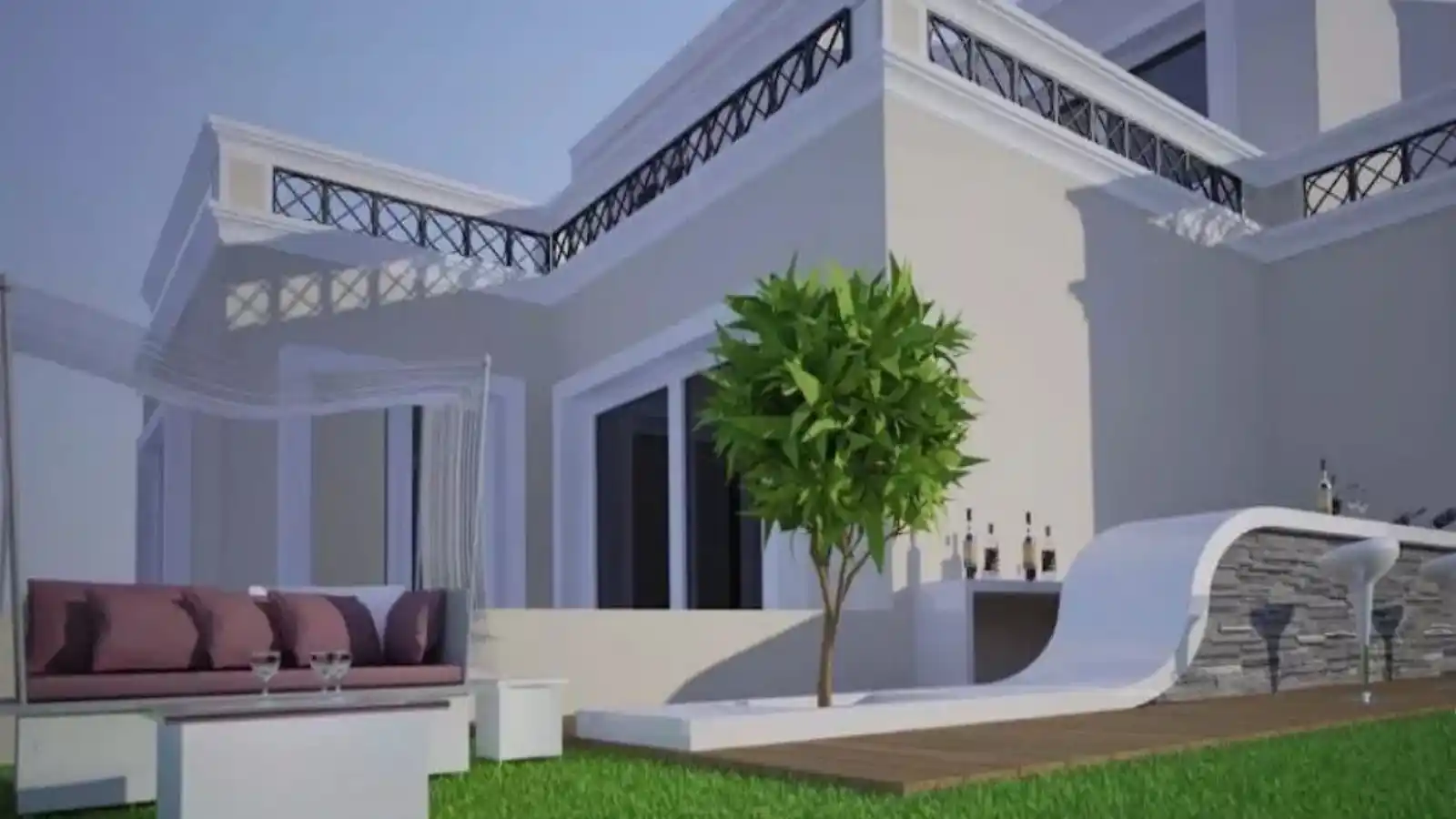 DivyaSree 77°-East-Villas-in-Kadubeesanahalli-Bangalore-Outdoor-Lounge